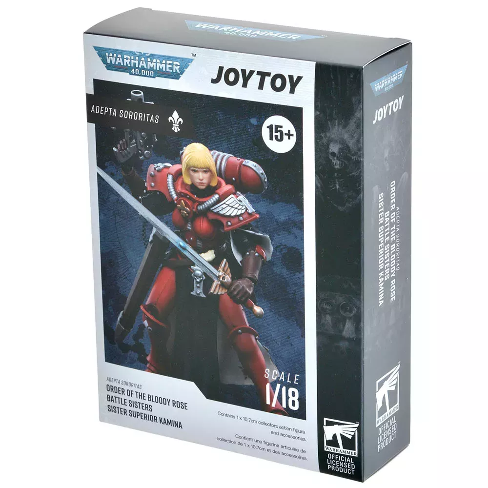 Фигурка JoyToy. Warhammer 40,000: Adepta Sororitas Battle Sisters Order of the Bloody Rose Sister Superior Kam